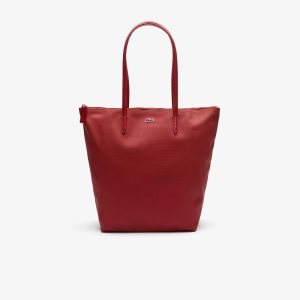Alizarine Lacoste L.12.12 Concept Vertical Zip Tote Bag | YRMPFT-329