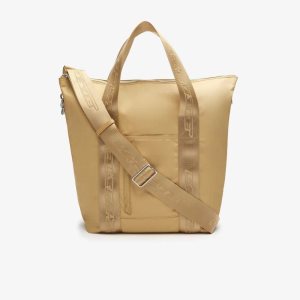 Lark Pastille Lacoste Contrast Branding Tote Bag | RILVKO-130